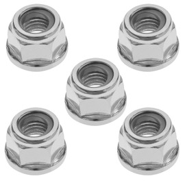 VGOL 5PCS Left Hand Thread Brush Blade Bolt Nut M12x1.5 Compatible with Stihl FS300 FS350 FS400 FS450 FS480 Outdoor Power Tool Accessories