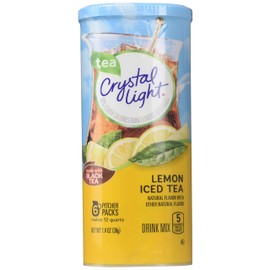Crystal Light Lemon Iced Tea Drink Mix, 12-Quart Canister (Pack of 3)