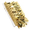 Waist Chain Gold Metal Applique Glitter Elastic Sequin Water Drop