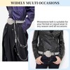 TINIDI Men Women Rhinestone Belt Western Bling Studded Crystal Diamond