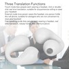 Language Translator Earbuds 144 Languages Bluetooth 5.3 Noise Reduction Wireless