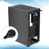 20 PCS Black PC Case Screws Cases Computer Case Thumb