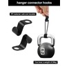 Sheryl&Rain 60Pcs Clothes Hanger Connector Hooks,Clothes Hangers Space Savers,Space Saving