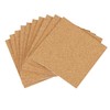MIDELONG Self-Adhesive Cork Sheets 4"x 4" for DIY Coasters, Cork