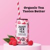 Just Ice Tea, Raspberry Flavored Black Iced Tea, 12-Pack (12oz