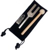 ideamall Tuning Fork 4096HZ Healing Crystal Tuner Purification Storage Pouch