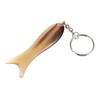 FOMIYES 3pcs Fish-shaped Guasha Board Keychain Design Smooth Scraping Massage
