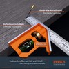 Presch Combination Square 150mm Metric – Accurate Universal Adjustable Carpenter