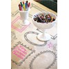 Folat 63701 Writable Table Cloth-180x130 cm, White