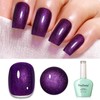 Firedeep Purple Pearl Gel Nail Polish 16ML Big Bottles Purple