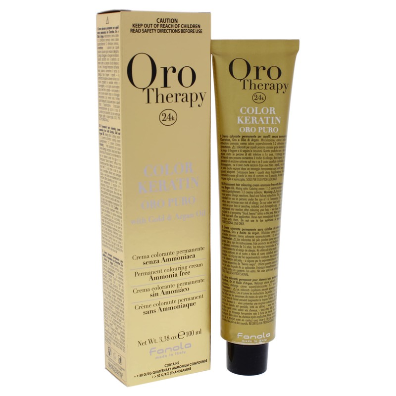 Fanola Oro Therapy Colour Keratin 8.4 100 ml