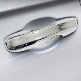 JIEOSDIN Car Accessories Exterior Door Handle Cover Trim without smart holes Compatible with Honda CR-V CRV 2023 2024 2025 (Chrome) 4PCS ABS