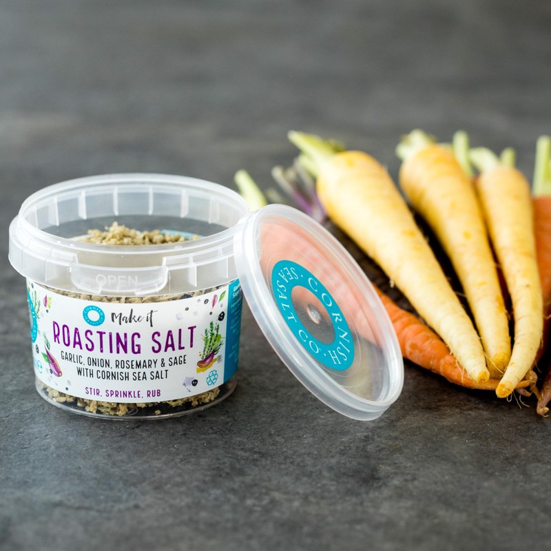 Cornish Sea Salt Tub (1 Pack, Roasting Salt 50g)