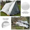 POGEPE Manta Térmica para Supervivencia Al Aire Libre es Resistente