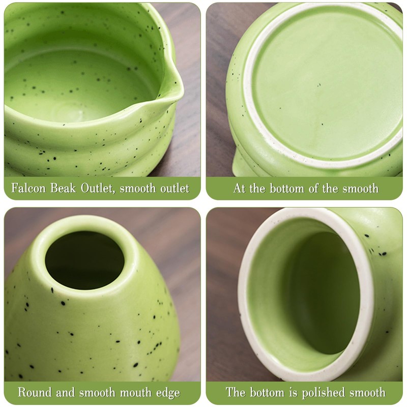 SiBeiXiu 7-Piece Japanese Matcha Tea Set, Perfectly paired with Breakfast/Matcha