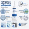 Clear Refrigerator Repair Adhesive for Plastic & Glass – 25