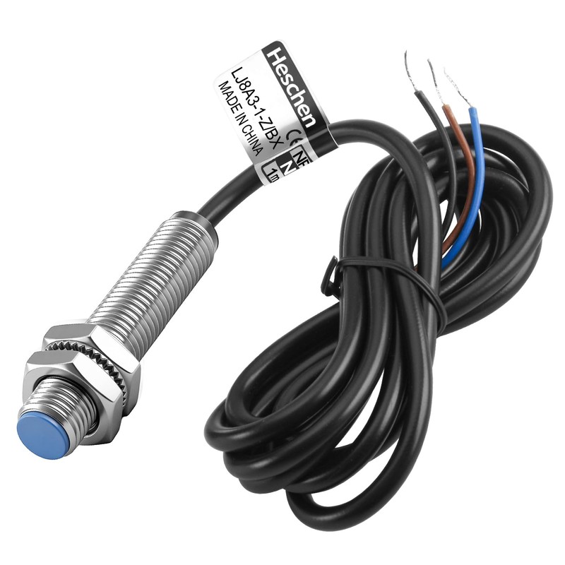 Heschen M8 Proximity Sensor Switch, 5VDC 200mA, NPN NO, 1mm