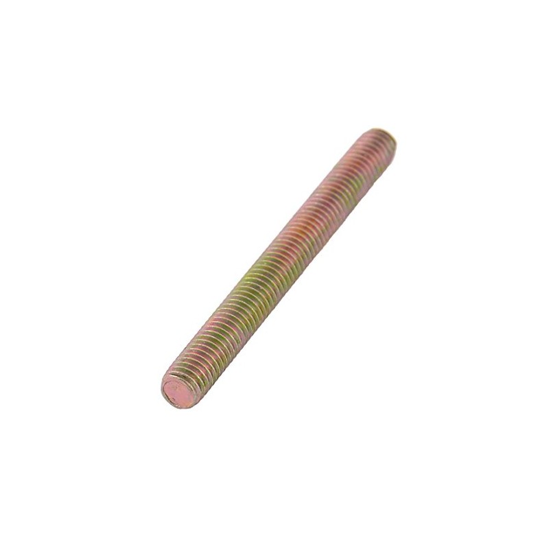 Sourcingmap 1mm Pitch M6 x 60mm Male Threaded Rod Bar