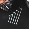 HELPMATE Screw Hooks Straight with Slotted 40 x 5.2 x