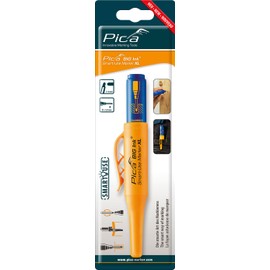Pika Marker 17041SB03 Deep Hole Water Based Ink Marker "BIG Ink" Blue Blister Pack