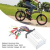36V 48V 350W Electric Bike Brushless Motor Controller 3 Speed