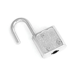 Diary Padlocks heyous 10pcs Metal Archaize Padlocks Key Lock with Key for Wooden Boxes Jewelry Box Storage Box Lockable Diary Book, Silver