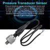 sourcing map Pressure Transducer Sender Sensor with Connector, 1/8" NPT