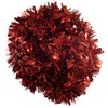 SHATCHI 1.8m/6ft Red Luxury Deluxe Chunky Christmas Tinsel Garland Xmas