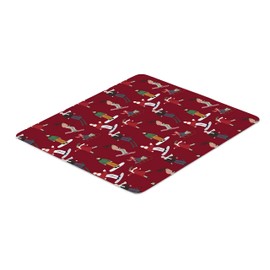 Bonamaison, Rechteck Pop Art Digital Bedruckt Mauspad, rutschfeste Unterseite, für Büro und Zuhause, Größe: 22x18 cm