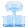 6 Shot Glass Dispenser Transparent Prevent Spilling Cocktail Dispenser Glasses