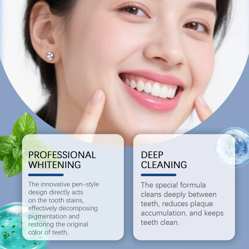 Lápiz Blanqueador Dientes Elimina Manchas Limpiador Dental