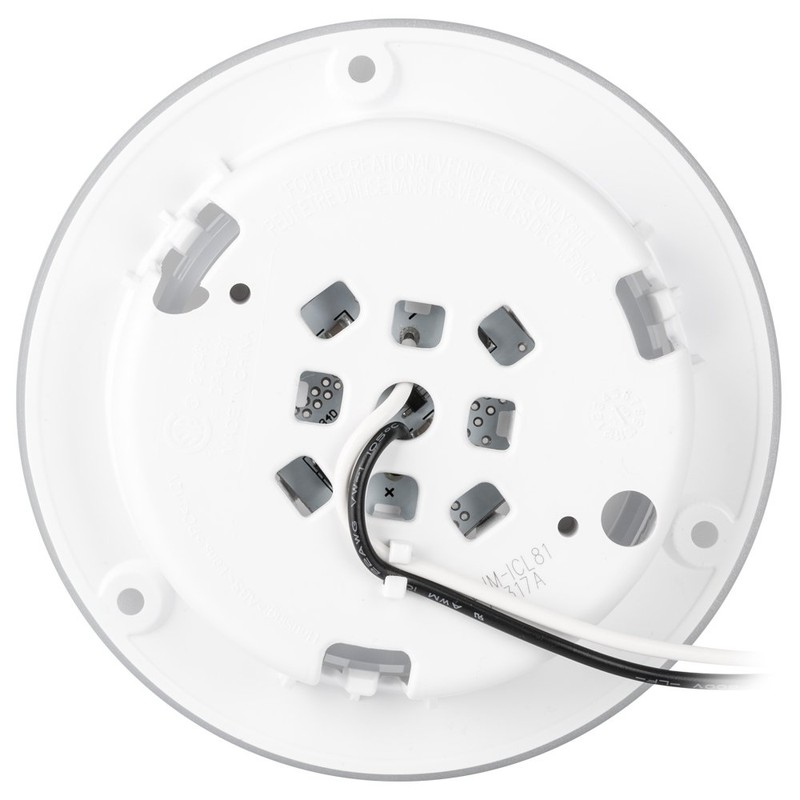 Lumitronics RV 4.5 Inch LED Recessed Interior Dome Puck Light