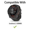HOMTERN Cases Designed for Garmin instinct 3 50MM,Soft TPU Lightweight