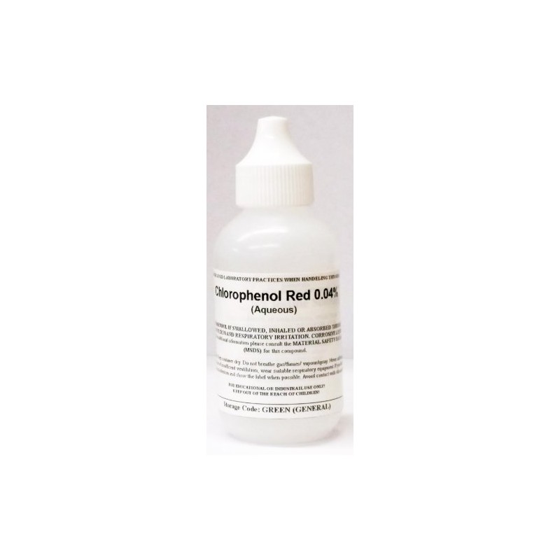CCS LLC Chlorophenol Red 0.04% Aqueous 60ml (2oz) Dropper Bottle