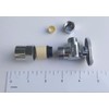 (10) 1/4 TURN ANGLE STOP VALVE COMPRESSION 3/8" OD X