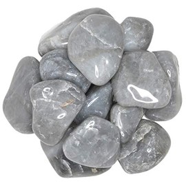 Hypnotic Gems Materials: 1 lb Cats Eye Tumbled Stones - Grade 1 - Large - 1.25" to 1.75" Avg. - Bulk Natural Rocks Polished Gemstone Supplies for Wicca, Reiki, Energy Crystal Healing