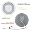 RVZONE RV Boat LED Ceiling Dome Light 12V 600LM RV