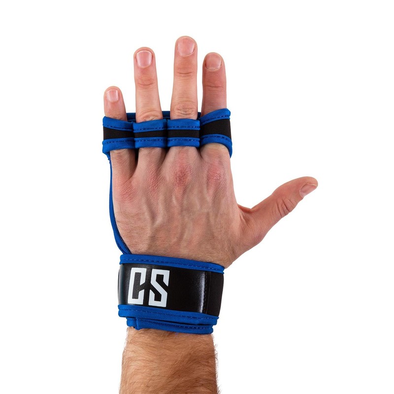 Capital Sports Palm Pro (Weightlifting Gloves) - Size L Black/Blue