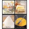 Semi-automatic Egg Whisk -Whisk -Wisk-Whisks for cooking-Egg beater-Durable- Easy to