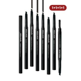 Total of 4 triangular auto eyebrow eyebrow pencils / 삼각 오토 아이브로우 눈썹펜슬 총4개