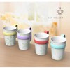 Hosoncovy 10 Pcs Cup Holders with Handle, Paper Cup Holder,