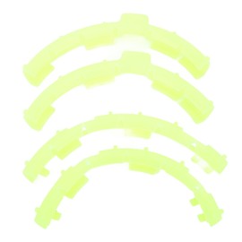 Depisuta Lightweight Anti Collision TPU Stripes, Propeller Bumper Guards for Flip Drone, Seamless Fit to Protect Propellers from Collisions​ (Fluorescent Green)