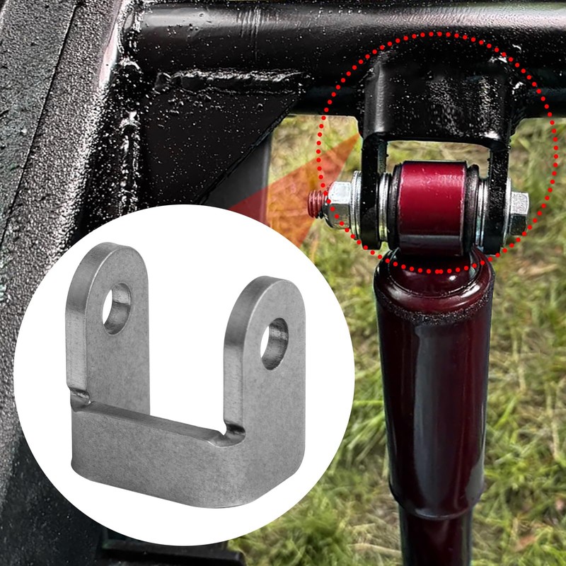 YIDU69Q 4 Pack Shock Mount Bracket, Heavy Duty Weld On