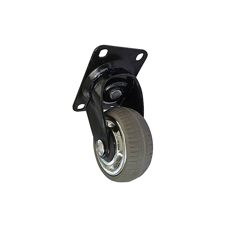 Headbourne 4 Pack 4" Designer Casters - Soft Rubber Non-Marking