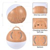 MIAROZ LED Bedside Lamp, Continuously Dimmable Table Lamp RGB Light,