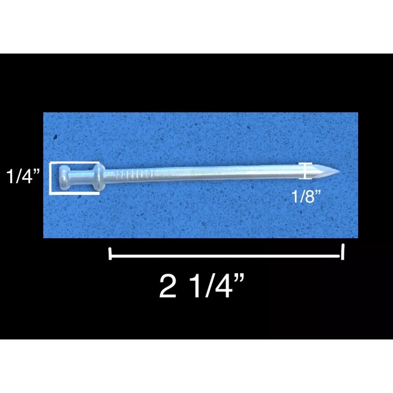 Champion 5 Boxes 8 d Bright Duplex Nails Double Head