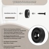Neosmuk 20mm Diameter Magnets Ideal for Wooden Wall, Whiteboard, Door,
