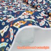Eating Adults Bib Waterproof Reusable 3 Layers Washable Clothing Protector