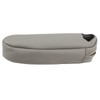 AUTOKAY 2Pcs Gray Leather Seat Armrest Cover Fit for Lexus