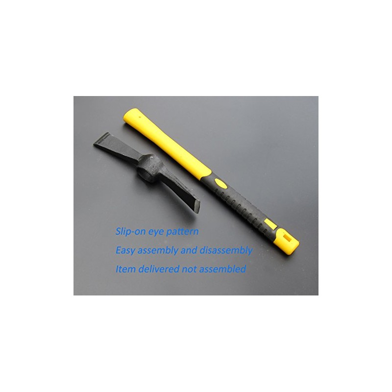 Forged Adze Hoe, Weeding Mattock Cutter, Pick Axe 15-Inch, One
